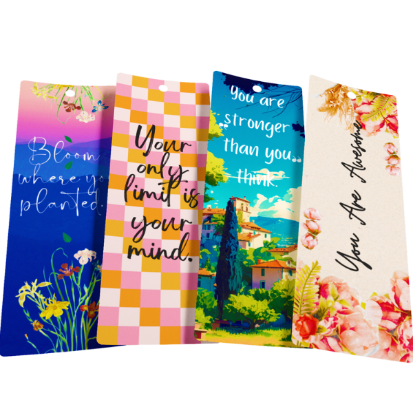 Pack of 4 Bookmarks
